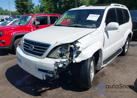 2005 Lexus Gx 470 z USA, uszkodzony, nr VIN JTJBT20X850078393